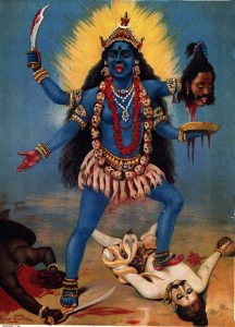 Gudinna Kali Tarotguiderna