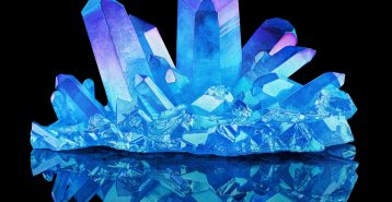 Aqua aura kristall
