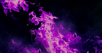 Den silvervioletta flamman