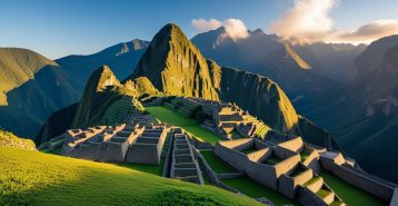 Machu Picchu- en av de mest framstående lämningarna från Inkariket
