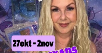 Veckans Astro/Tarot 27okt-2nov. Se vilken energi som påverkar ditt stjärntecken