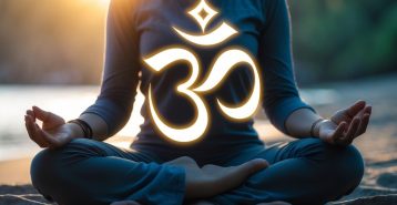 Mantra AUM – det ursprungliga ljudet, en vibration från vilken universum sägs ha skapats